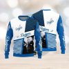 Los Angeles Dodgers Basic Pattern Knitted Ugly Christmas Sweater AOP Gift  For Men And Women - Limotees