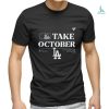Los Angeles Dodgers National League West division Champs 2023 Postseason shirt