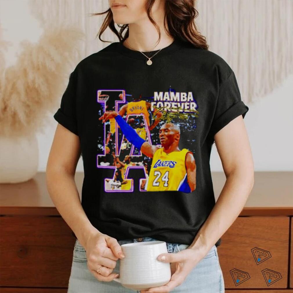 Kobe Bryant Tshirt, Mamba Forever Los Angeles Lakers Sweatshirt