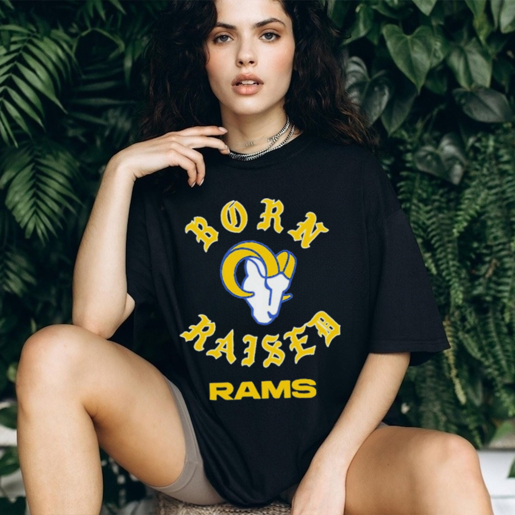 Los Angeles Rams Born X Raised Shirt - Teeducks