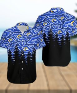 Los Angeles Rams Ninja Cloud Blackest Hawaiian Shirt Holiday Gift For Halloween