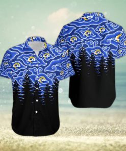 Los Angeles Rams Ninja Cloud Blackest Hawaiian Shirt Holiday Gift For Halloween