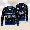 Miami Dolphins Christmas Pattern Ugly Christmas Sweater Blizzard AOP Gift For Fans