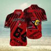 MLB Cincinnati Reds Logo Leaf 3D Hawaiian Shirt For Fans Gift Summer