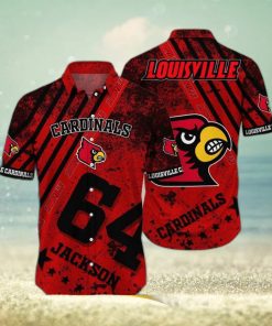 Louisville Cardinals Personalized Leobees Trending Hawaiian Shirt