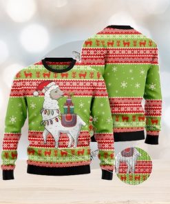 Love Llama Men And Women Christmas Gift 3D Ugly Christmas Sweater