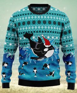 Love Oracle Whale Ugly Christmas Sweater Thankgiving Gift Men Women