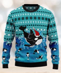 Love Oracle Whale Ugly Christmas Sweater Thankgiving Gift Men Women