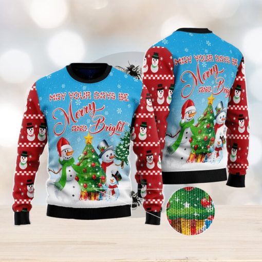 Love Snowman Ugly Christmas Sweater Family Noel Gift