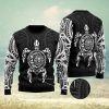 Jesus Has Your Back Jiu Jitsu Ugly Christmas Sweater For Men And Women