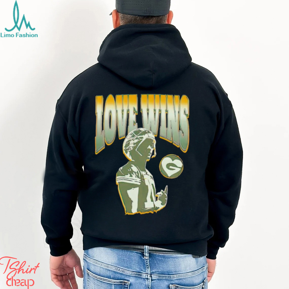 Love wins Green Bay Packers shirt - Limotees