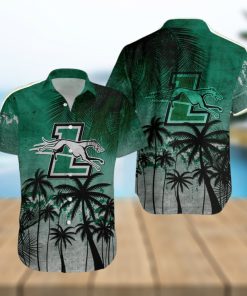 Loyola Maryland Greyhounds Hawaiian Shirt Summer Gift Coconut Tree Tropical Grunge Pattern For NCAA Fans