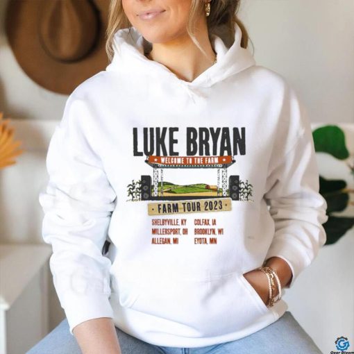 Luke Bryan Farm Tour 2023 All Cities Shirt