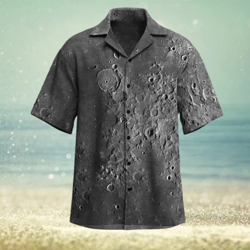 Lunar Surface Hawaiian Shirt