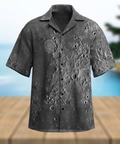 Lunar Surface Hawaiian Shirt