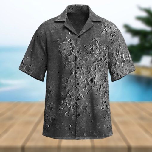 Lunar Surface Hawaiian Shirt