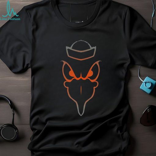MIAMI HURRICANES ANGRY BIRD ORANGE RACERBACK SHIRT