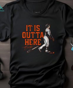 MIKE YASTRZEMSKI IT IS OUTTA HERE SHIRT - Limotees