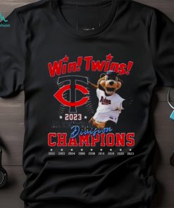 Official wins Minnesota Twins 2023 AL Central Division Champions T shirt -  Limotees