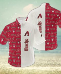 MLB Arizona Diamondbacks Logo Hot Hawaiian Shirt Gift For Men And Women Color White