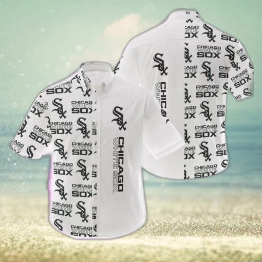 MLB Chicago White Sox Logo Hot Hawaiian Shirt Gift For Men And Women Color White