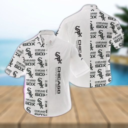 MLB Chicago White Sox Logo Hot Hawaiian Shirt Gift For Men And Women Color White