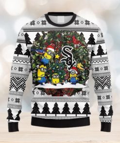 MLB Chicago White Sox Minion Christmas Ugly 3D Sweater For Men And Women Gift Ugly Christmas