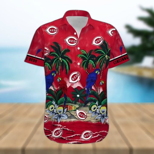 MLB Cincinnati Reds Hawaiian Shirt Aloha Island Beach Lovers Gift