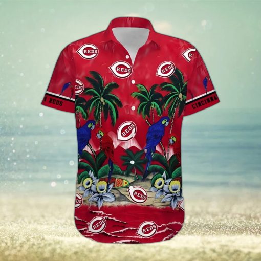 MLB Cincinnati Reds Hawaiian Shirt Aloha Island Beach Lovers Gift