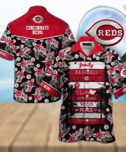 MLB Cincinnati Reds Hawaiian Shirt Family Baseball Team Spirit Gift For Summer Lovers