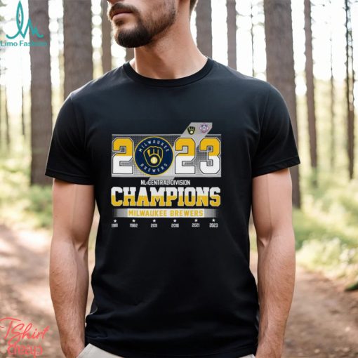 MLB NL Central Division 2023 Champions Milwaukee Brewers Shirt