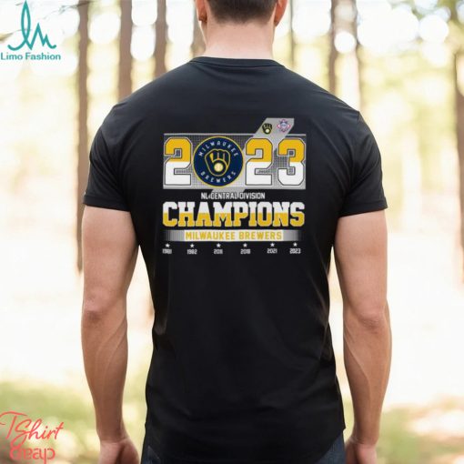 MLB NL Central Division 2023 Champions Milwaukee Brewers Shirt