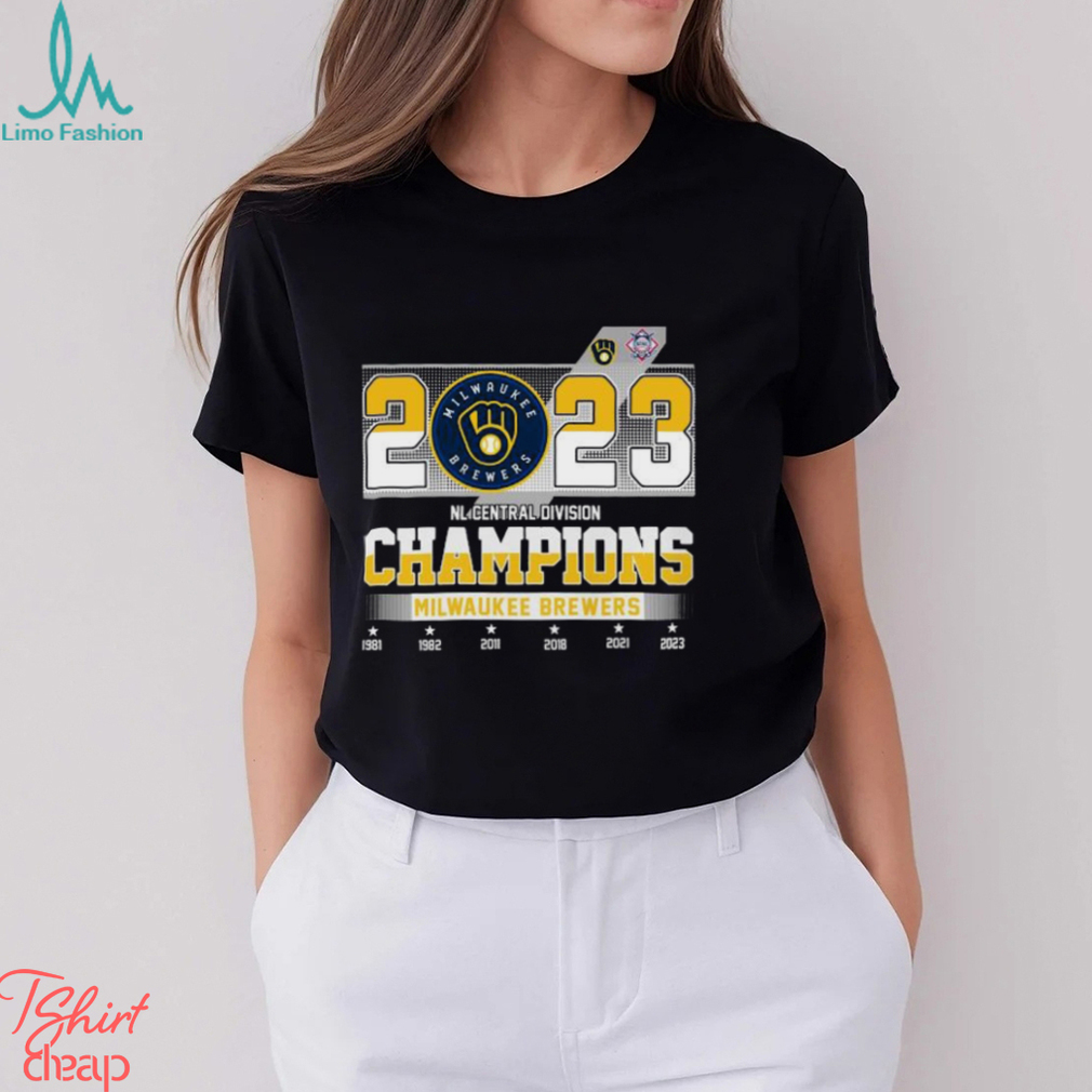 MLB NL Central Division 2023 Champions Milwaukee Brewers Shirt