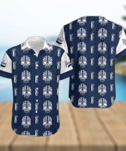 MLB New York Yankees Skull Pattern Island Halloween Hawaiian Shirt For Men Women