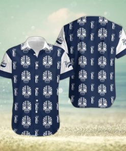 MLB New York Yankees Skull Pattern Island Halloween Hawaiian Shirt For Men Women