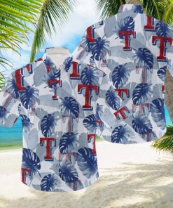 Baseball American Hawaii Shirt Tropical Beach Tree Texas Rangers