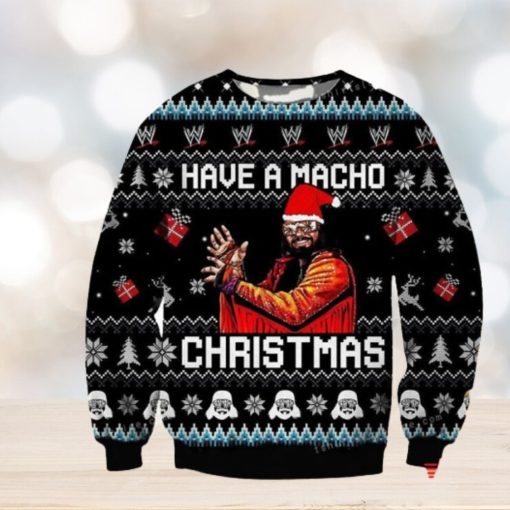 Macho Man Ugly Sweater