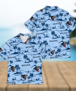 Maine Black Bears Halloween Hawaiian Shirt For Men And Women Gift Beach