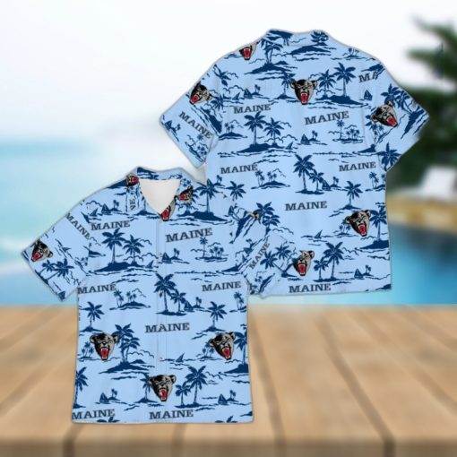 Maine Black Bears Halloween Hawaiian Shirt For Men And Women Gift Beach