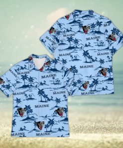 Maine Black Bears Halloween Hawaiian Shirt For Men And Women Gift Beach