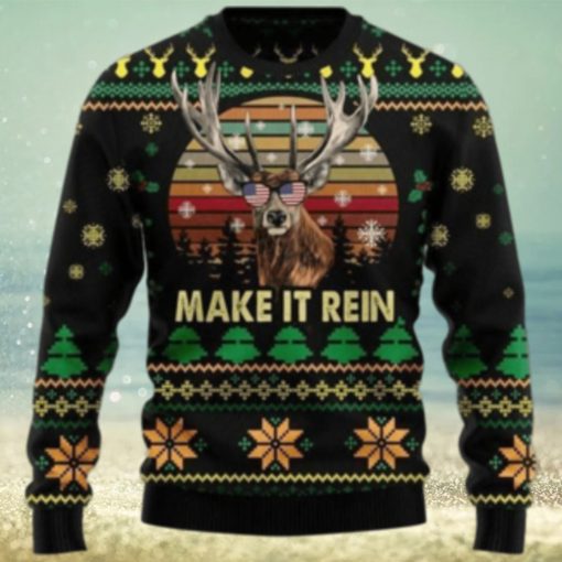 Make It Rein Ugly Sweater For Christmas