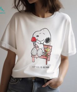 Mango Kids Polera Estampada Snoopy Bebé Niña