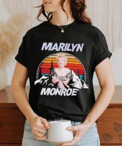 Marilyn monroe american singer actor vintage sunset shirt