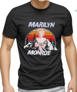 Marilyn monroe american singer actor vintage sunset shirt