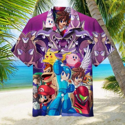 Mario Pokemon Zelda Hawaiian Shirt Thoughtful Personalized Gift For The Whole Family