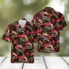 Rutgers Scarlet Knights NCAA Floral All Over Print Classic Hawaiian Shirt