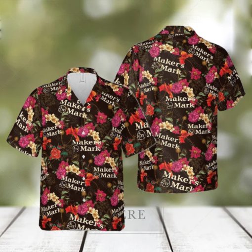 Mark Bourbon Whiskey Unisex 3D Men Hawaiian Shirt Thoughtful Personalized Gift For The Whole Family