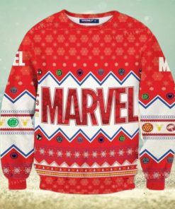 Marvel Ugly Sweater For Woman