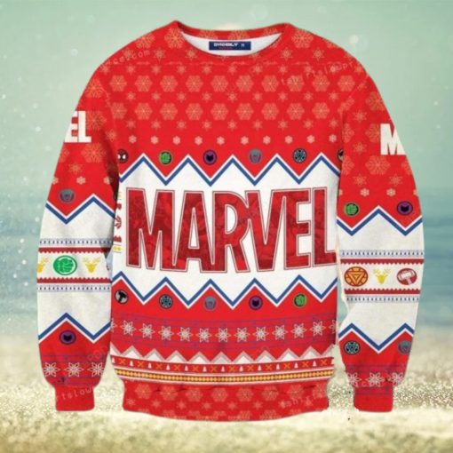 Marvel Ugly Sweater For Woman