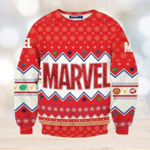 Marvel Ugly Sweater For Woman